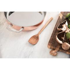 Vue Poêle en cuivre VINGA Baron de couleur marron| Krokrodeal