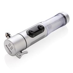 Vue Lampe de secours de couleur gris| Krokrodeal