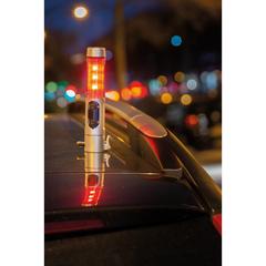 Vue Lampe de secours de couleur gris| Krokrodeal