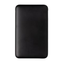 Vue Batterie de secours 5000 mAh avec câbles intégrés de couleur noir| Krokrodeal