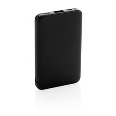 Vue Batterie de secours 5000 mAh avec câbles intégrés de couleur noir| Krokrodeal