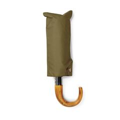 Vue VINGA parapluie 21" automatique en rPET 190T AWARE™ de couleur vert| Krokrodeal
