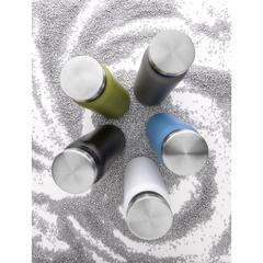 Vue Bouteille isotherme 600ml en acier inoxydable recyclé RCS de couleur gris| Krokrodeal