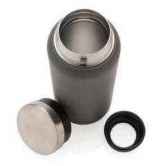 Vue Bouteille isotherme 600ml en acier inoxydable recyclé RCS de couleur gris| Krokrodeal