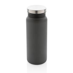 Vue Bouteille isotherme 600ml en acier inoxydable recyclé RCS de couleur gris| Krokrodeal