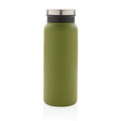 Vue Bouteille isotherme 600ml en acier inoxydable recyclé RCS de couleur vert| Krokrodeal