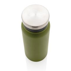 Vue Bouteille isotherme 600ml en acier inoxydable recyclé RCS de couleur vert| Krokrodeal