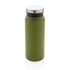 Vue Bouteille isotherme 600ml en acier inoxydable recyclé RCS de couleur vert| Krokrodeal