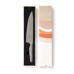 Vue VINGA Couteau de chef Hattasan de couleur gris| Krokrodeal
