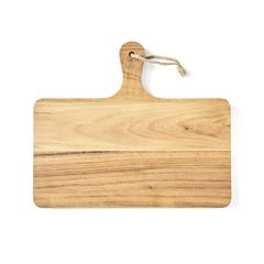 Vue VINGA Planche de service horizontale Buscot de couleur marron| Krokrodeal