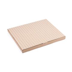 Vue VINGA Planche de service horizontale Buscot de couleur marron| Krokrodeal