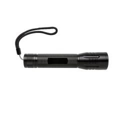 Vue Lampe torche CREE 3 W large de couleur noir| Krokrodeal