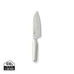 Vue VINGA Couteau santoku Hattasan de couleur gris| Krokrodeal