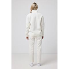 Vue Sherpa en polyester recyclé Iqoniq Diran de couleur beige| Krokrodeal