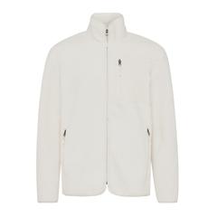 Vue Sherpa en polyester recyclé Iqoniq Diran de couleur beige| Krokrodeal