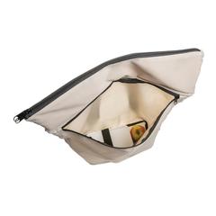 Vue Sac à dos pliable Dillon en rPET AWARE™ de couleur blanc| Krokrodeal