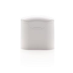 Vue Ecouteurs sans fil avec boitier de charge Liberty de couleur blanc| Krokrodeal