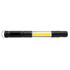 Vue Lampe télescopique avec COB de couleur noir| Krokrodeal