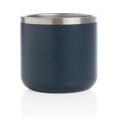 Vue Tasse randonnée en acier inoxydable de couleur bleu| Krokrodeal