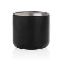 Vue Tasse randonnée en acier inoxydable de couleur noir| Krokrodeal