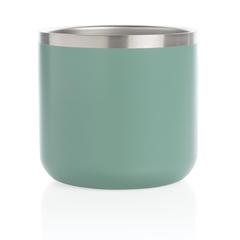 Vue Tasse randonnée en acier inoxydable de couleur vert| Krokrodeal