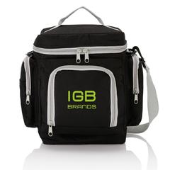 Vue Sac isotherme de voyage Deluxe de couleur noir| Krokrodeal