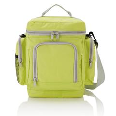 Vue Sac isotherme de voyage Deluxe de couleur vert| Krokrodeal