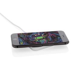 Vue Chargeur à induction 5W carré de couleur blanc| Krokrodeal