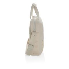 Vue Sacoche pour ordinateur 15,6'' rPET AWARE™ Armond de couleur beige| Krokrodeal