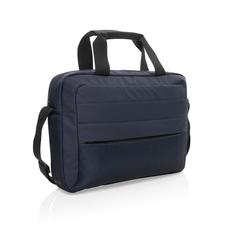 Vue Sacoche pour ordinateur 15,6'' rPET AWARE™ Armond de couleur bleu| Krokrodeal