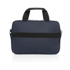 Vue Sacoche pour ordinateur 15,6'' rPET AWARE™ Armond de couleur bleu| Krokrodeal