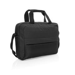 Vue Sacoche pour ordinateur 15,6'' rPET AWARE™ Armond de couleur noir| Krokrodeal