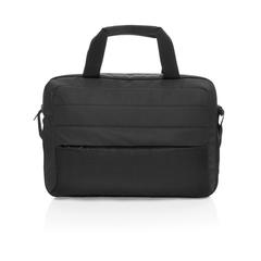 Vue Sacoche pour ordinateur 15,6'' rPET AWARE™ Armond de couleur noir| Krokrodeal