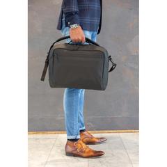 Vue Sacoche ordinateur 15.6" Fashion de couleur noir| Krokrodeal