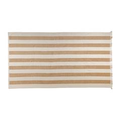 Vue Serviette de plage Ukiyo Yukari AWARE™ Made in Europe de couleur marron| Krokrodeal