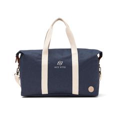 Vue VINGA Sac weekend Sortino de couleur bleu| Krokrodeal