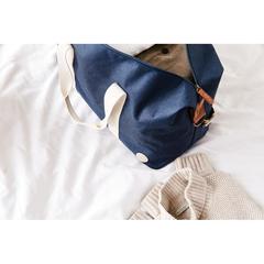 Vue VINGA Sac weekend Sortino de couleur bleu| Krokrodeal