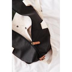 Vue VINGA Sac weekend Sortino de couleur noir| Krokrodeal