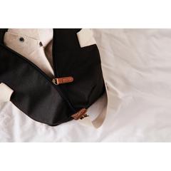 Vue VINGA Sac weekend Sortino de couleur noir| Krokrodeal
