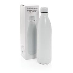 Vue Bouteille isotherme en acier 1L de couleur blanc| Krokrodeal