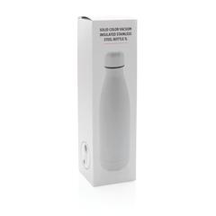 Vue Bouteille isotherme en acier 1L de couleur blanc| Krokrodeal