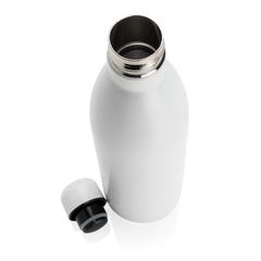 Vue Bouteille isotherme en acier 1L de couleur blanc| Krokrodeal
