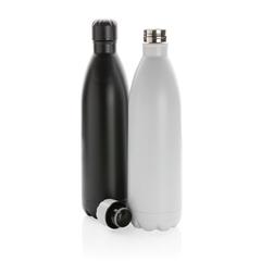 Vue Bouteille isotherme en acier 1L de couleur blanc| Krokrodeal
