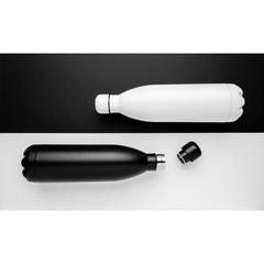 Vue Bouteille isotherme en acier 1L de couleur blanc| Krokrodeal