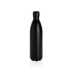 Vue Bouteille isotherme en acier 1L de couleur noir| Krokrodeal