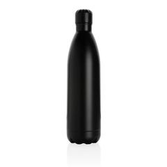 Vue Bouteille isotherme en acier 1L de couleur noir| Krokrodeal
