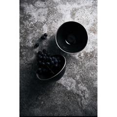 Vue VINGA Set de 2 petits bols 15,5cm Nomimono de couleur noir| Krokrodeal