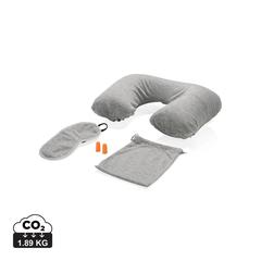 Vue Set confort de voyage de couleur gris| Krokrodeal