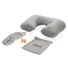 Vue Set confort de voyage de couleur gris| Krokrodeal