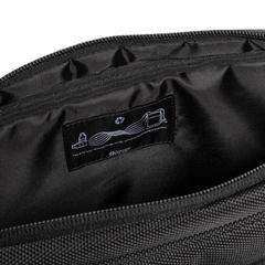 Vue Sac ordinateur 15,6" Voyager en RPET avec anti RFID de couleur noir| Krokrodeal